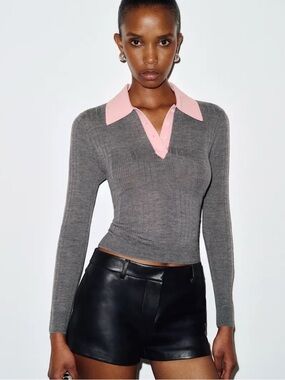 Reformation Hermia Regenerative Merino Polo *NWT size: M